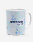 Mug with the Inter Milan 2025-26 Away football shirt design by RIPA Football