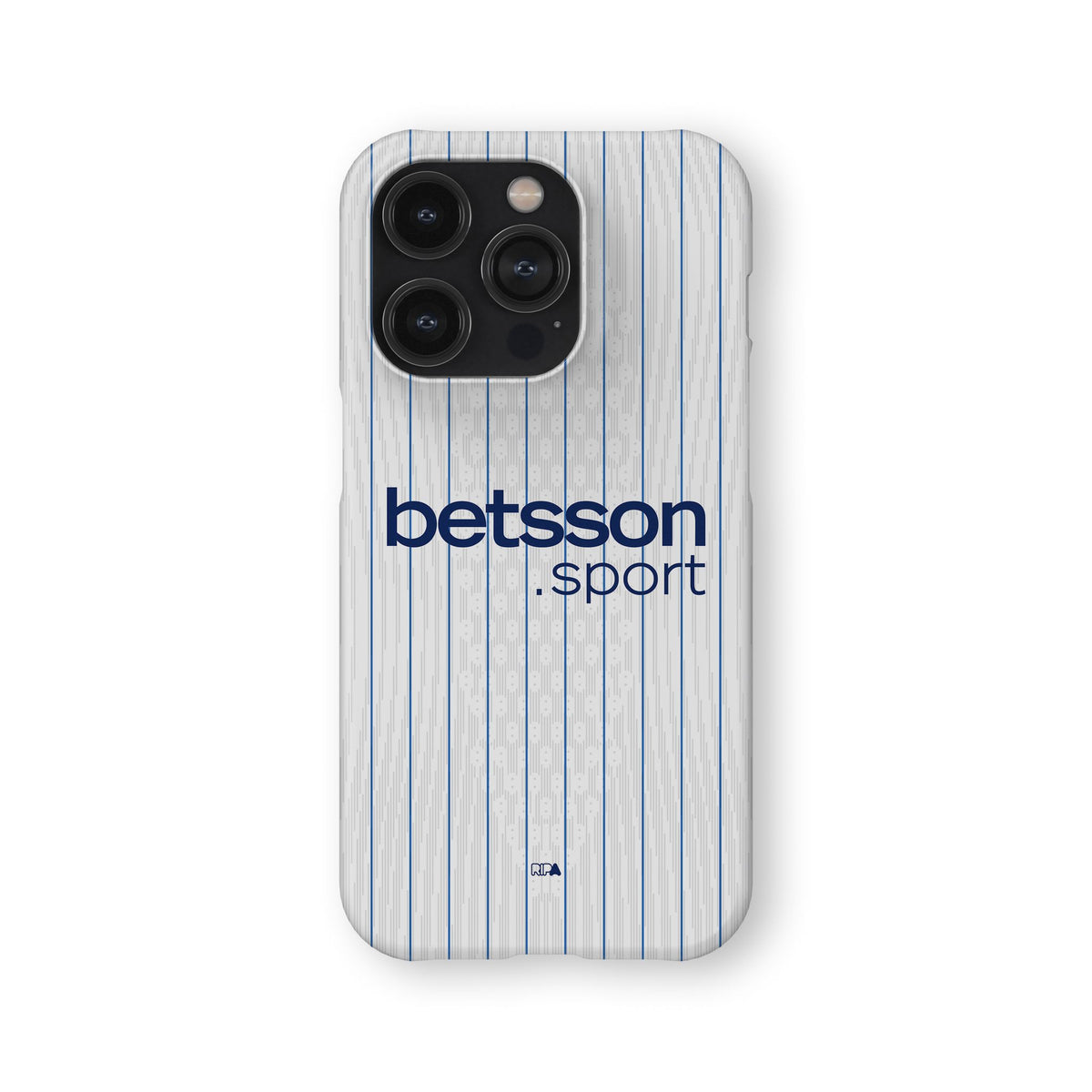 Phone case with the Inter Milan 2026-27 Away football shirt design by RIPA Football