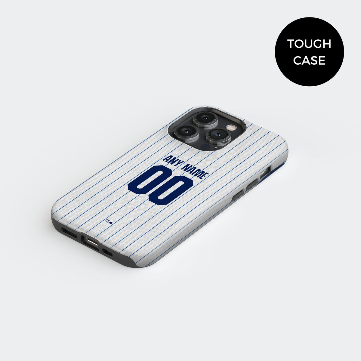Phone case with the Inter Milan 2026-27 Away football shirt design by RIPA Football