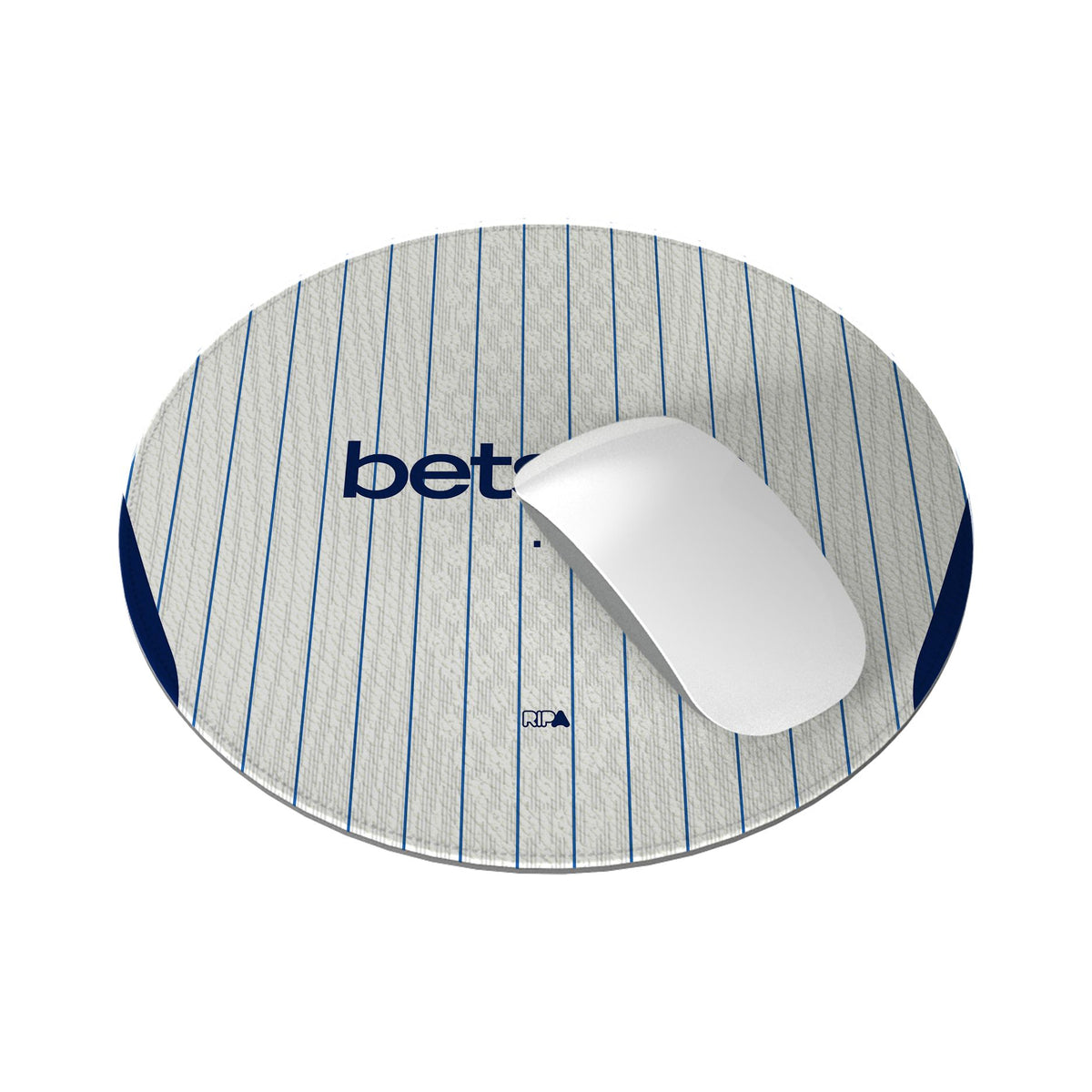 Mouse pad with the Inter Milan 2026-27 Away football shirt design by RIPA Football