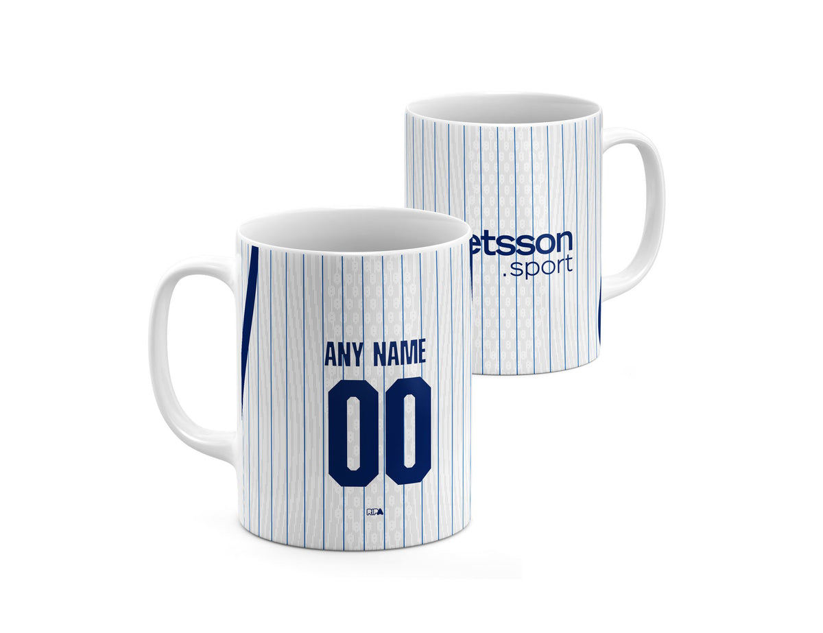 Mug with the Inter Milan 2026-27 Away football shirt design by RIPA Football