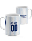 Mug with the Inter Milan 2026-27 Away football shirt design by RIPA Football