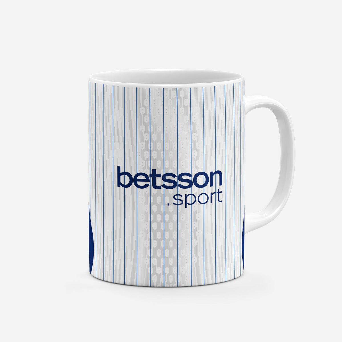 Mug with the Inter Milan 2026-27 Away football shirt design by RIPA Football
