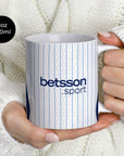 Mug with the Inter Milan 2026-27 Away football shirt design by RIPA Football