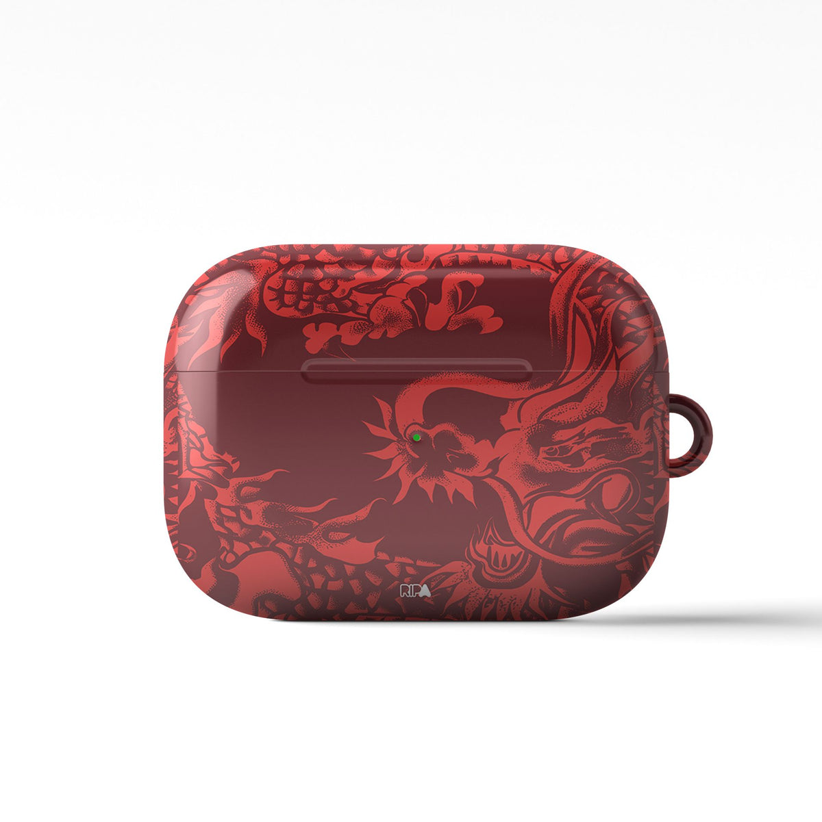 AirPods case with the Internacional 2026 Third football shirt design by RIPA Football