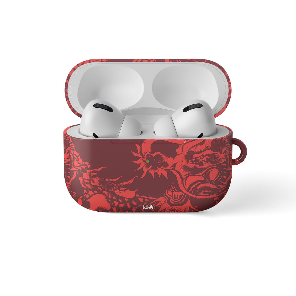 AirPods case with the Internacional 2026 Third football shirt design by RIPA Football