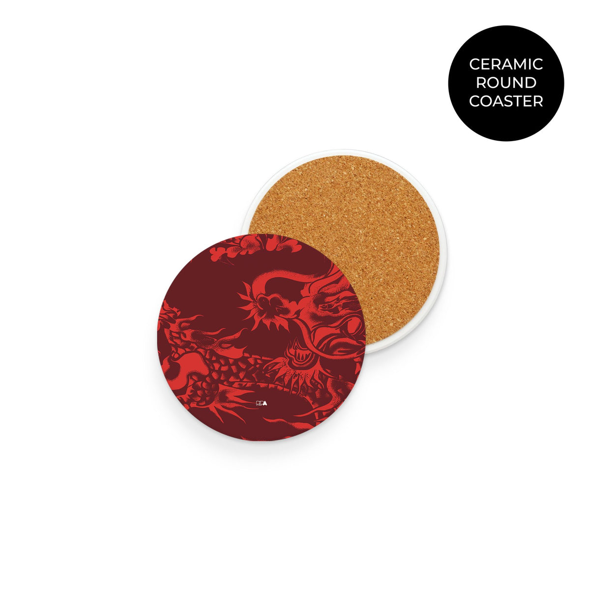 Coaster with the Internacional 2026 Third football shirt design by RIPA Football