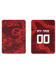 iPad case with the Internacional 2026 Third football shirt design by RIPA Football