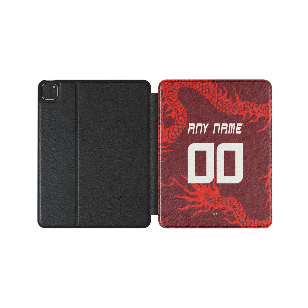 iPad case with the Internacional 2026 Third football shirt design by RIPA Football