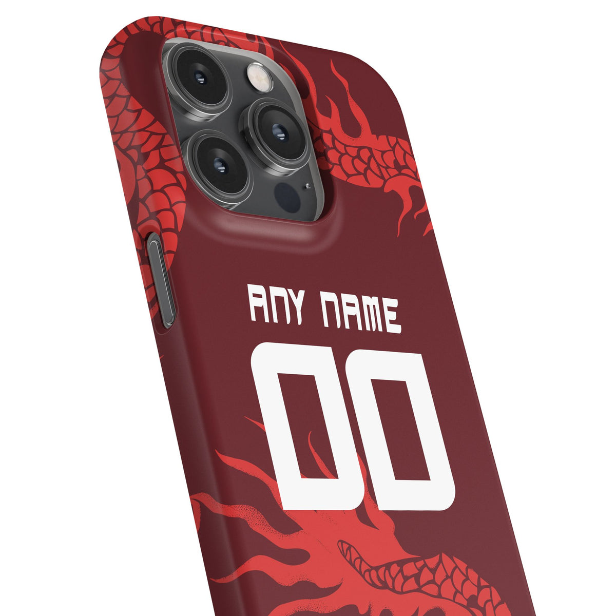 Phone case with the Internacional 2026 Third football shirt design by RIPA Football
