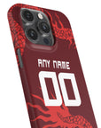 Phone case with the Internacional 2026 Third football shirt design by RIPA Football