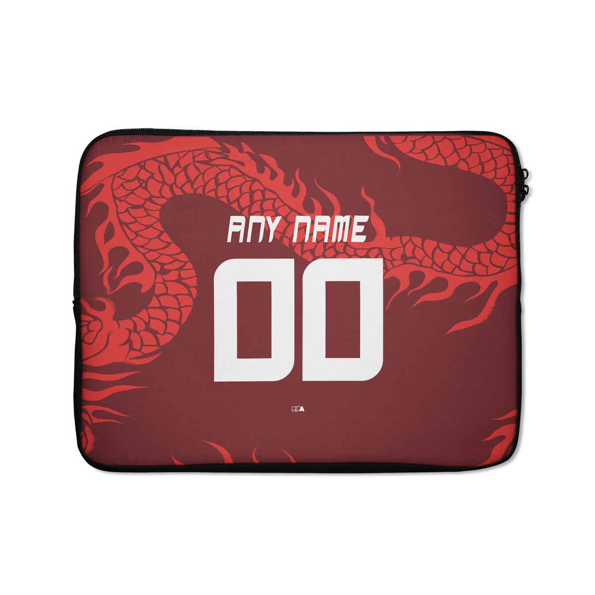 Laptop sleeve with the Internacional 2026 Third football shirt design by RIPA Football