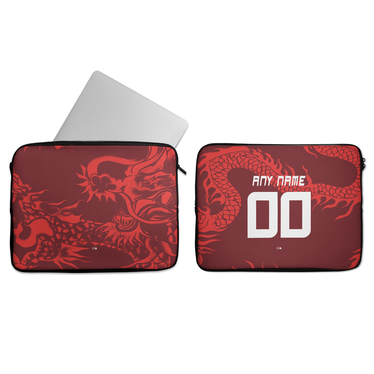Laptop sleeve with the Internacional 2026 Third football shirt design by RIPA Football