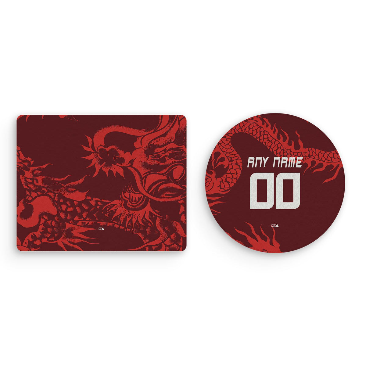 Mouse pad with the Internacional 2026 Third football shirt design by RIPA Football