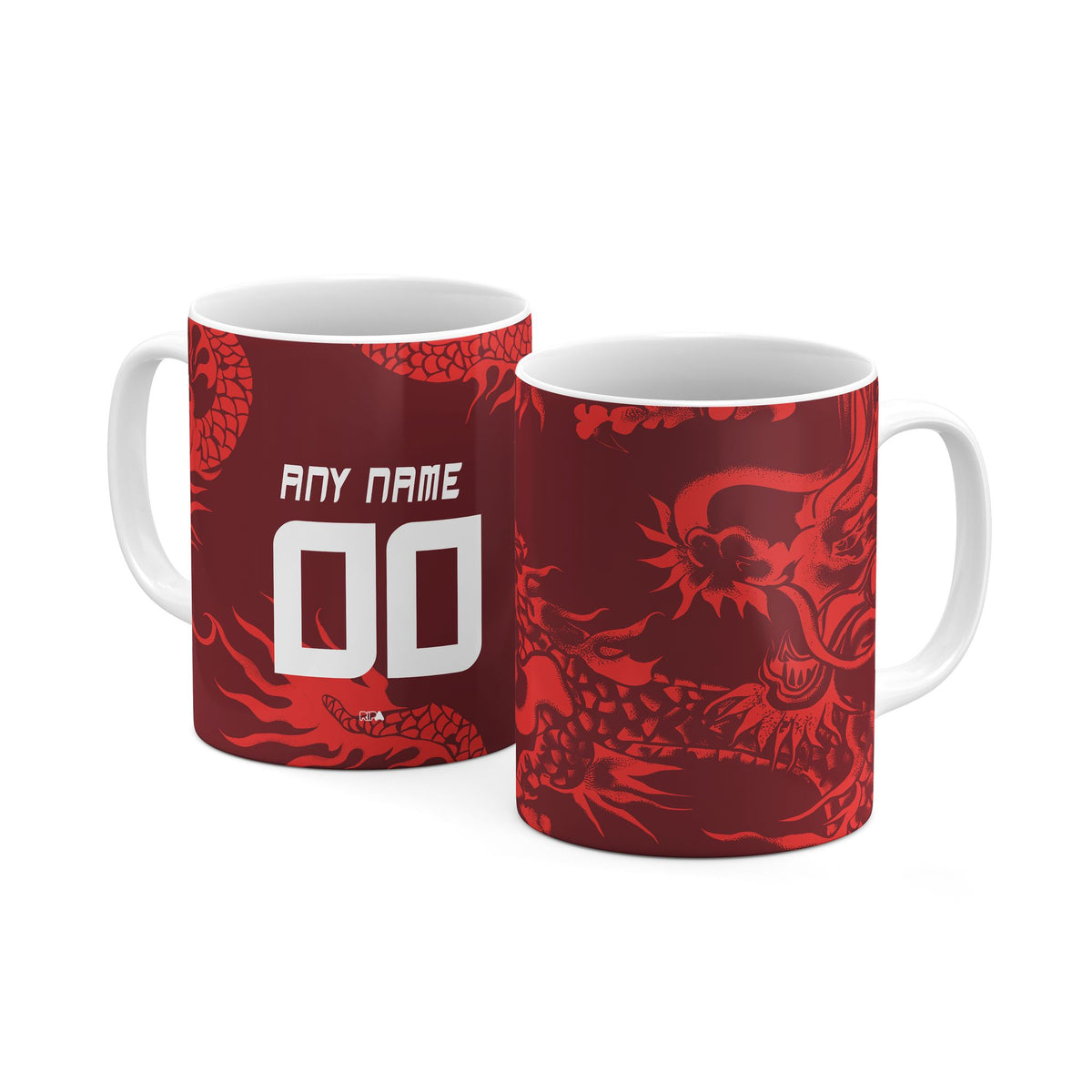 Mug with the Internacional 2026 Third football shirt design by RIPA Football
