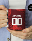 Mug with the Internacional 2026 Third football shirt design by RIPA Football