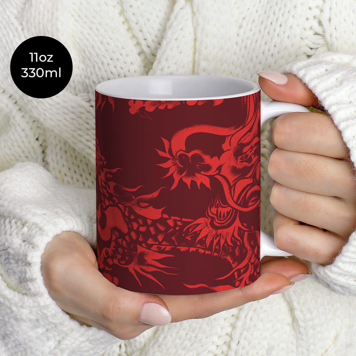 Mug with the Internacional 2026 Third football shirt design by RIPA Football