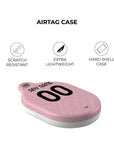 AirTag holder with the Juventus 2026-27 Away football shirt design by RIPA Football