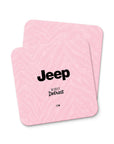 Coaster with the Juventus 2026-27 Away football shirt design by RIPA Football