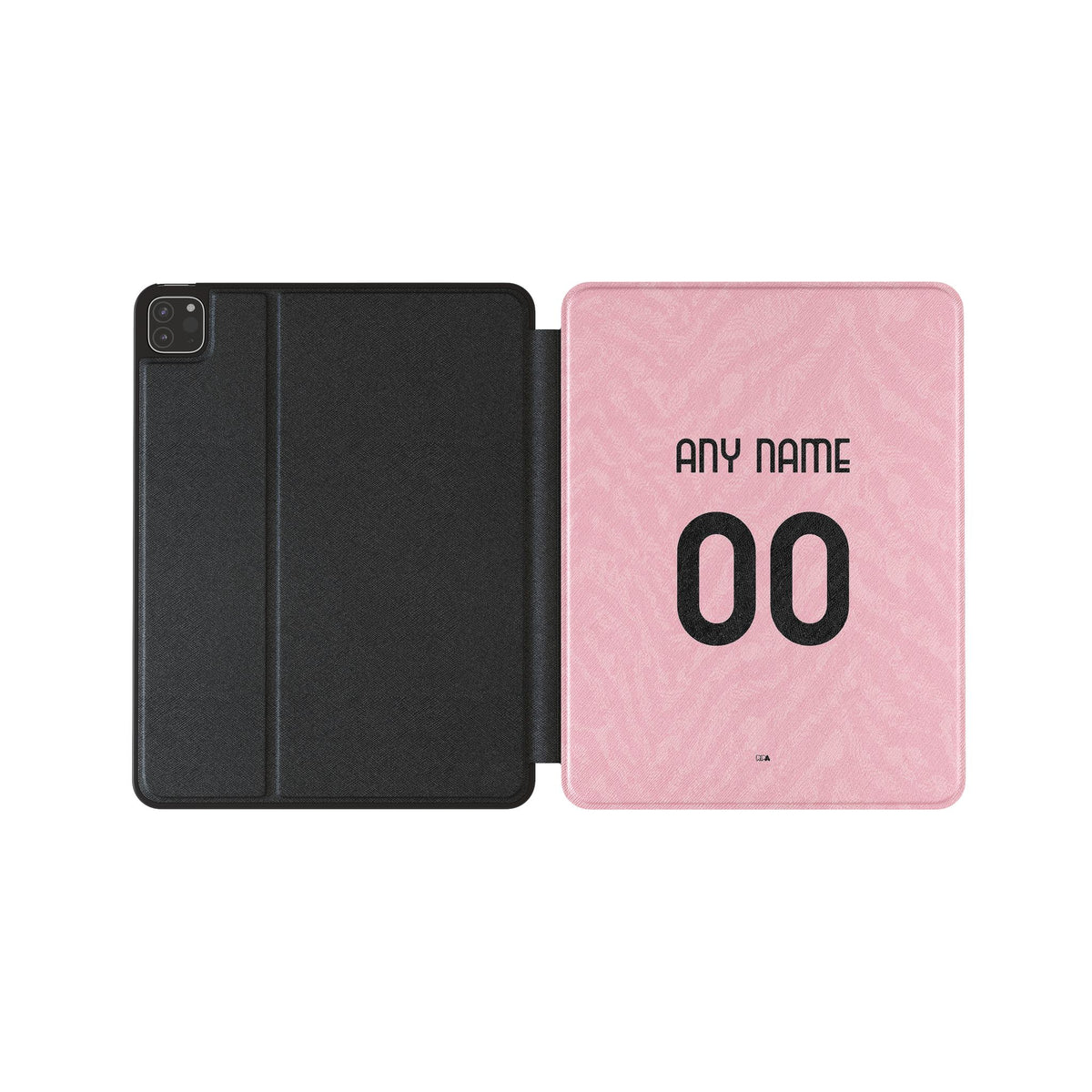 iPad case with the Juventus 2026-27 Away football shirt design by RIPA Football