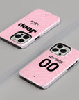 Phone case with the Juventus 2026-27 Away football shirt design by RIPA Football