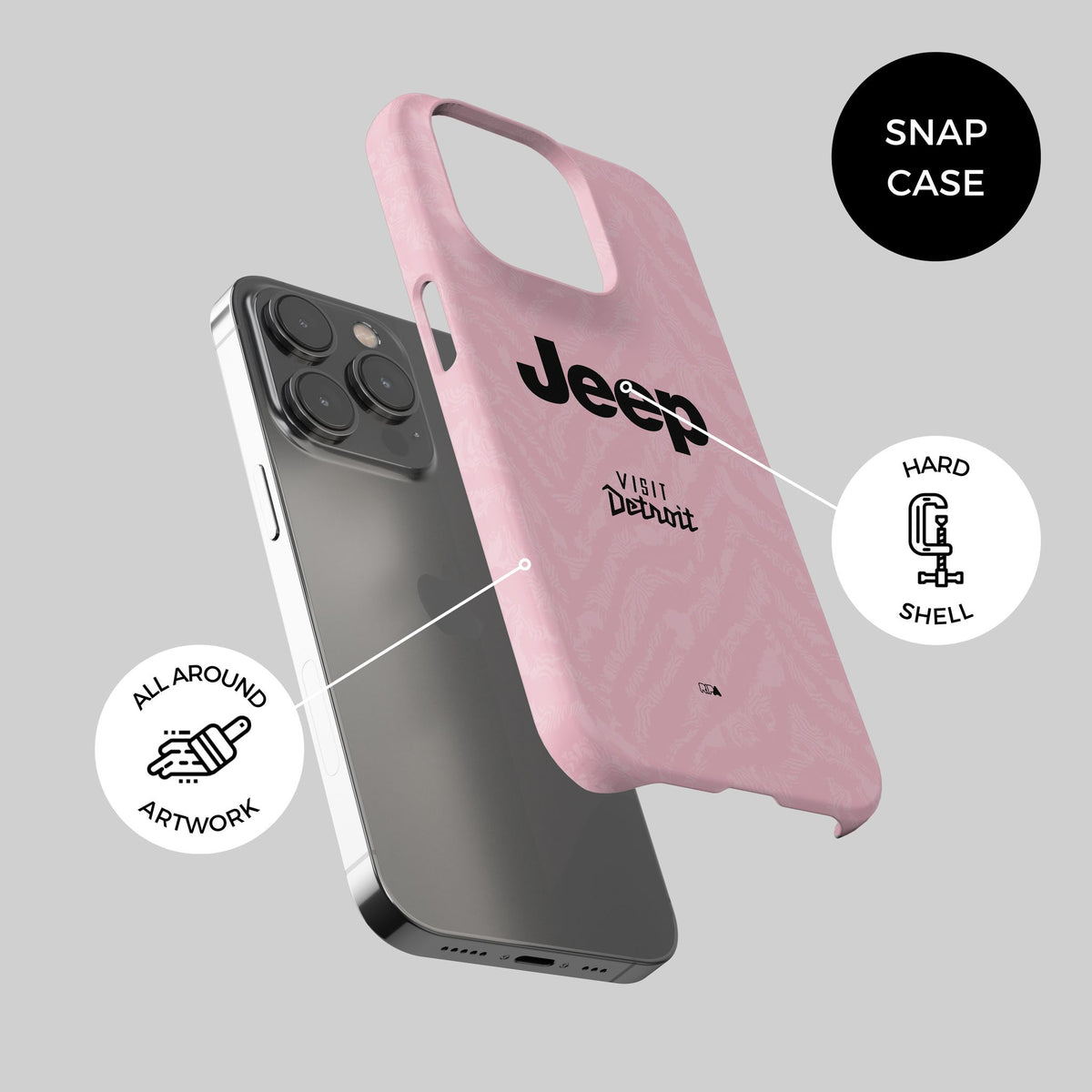Phone case with the Juventus 2026-27 Away football shirt design by RIPA Football