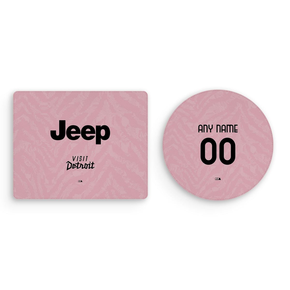 Mouse pad with the Juventus 2026-27 Away football shirt design by RIPA Football