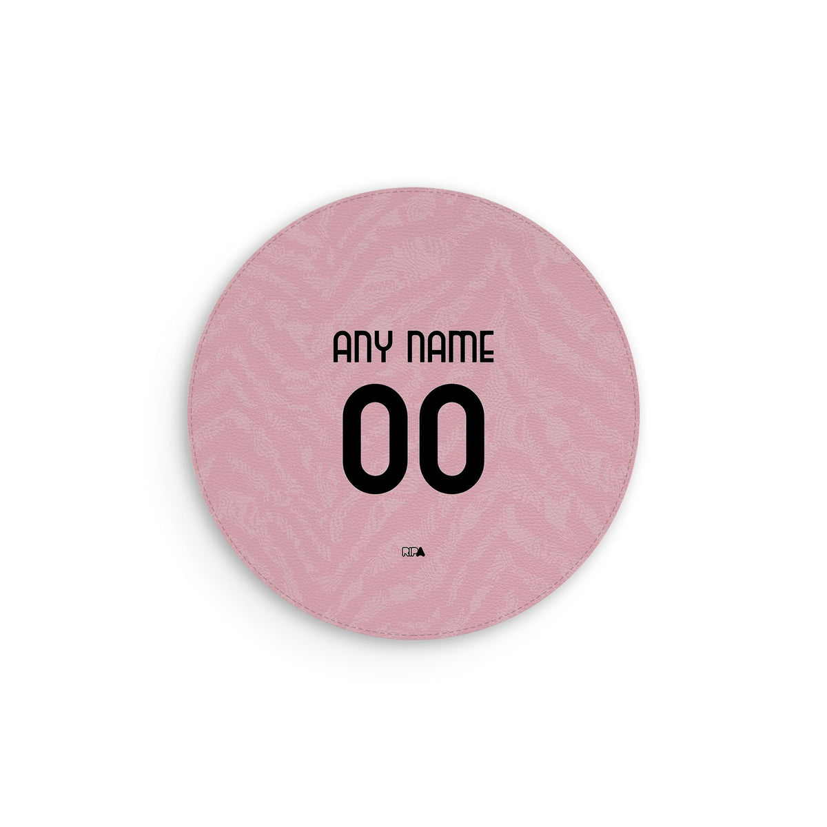 Mouse pad with the Juventus 2026-27 Away football shirt design by RIPA Football