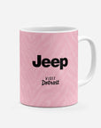 Mug with the Juventus 2026-27 Away football shirt design by RIPA Football