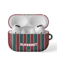 AirPods case with the Fluminense 2026 Home football shirt design by RIPA Football