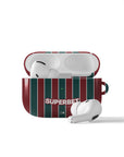 AirPods case with the Fluminense 2026 Home football shirt design by RIPA Football