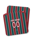 Coaster with the Fluminense 2026 Home football shirt design by RIPA Football