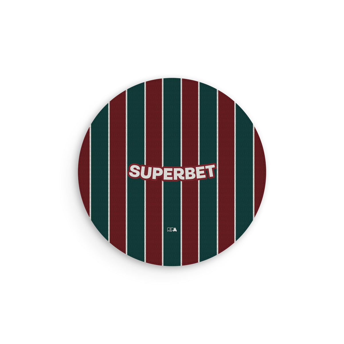 Mouse pad with the Fluminense 2026 Home football shirt design by RIPA Football