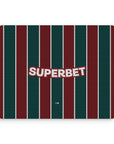 Mouse pad with the Fluminense 2026 Home football shirt design by RIPA Football