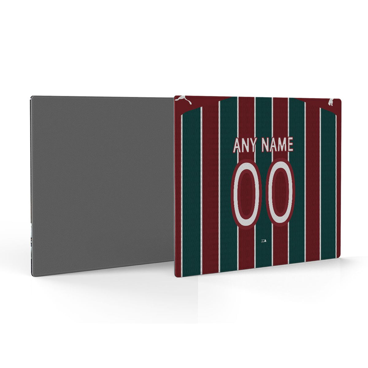 Mouse pad with the Fluminense 2026 Home football shirt design by RIPA Football