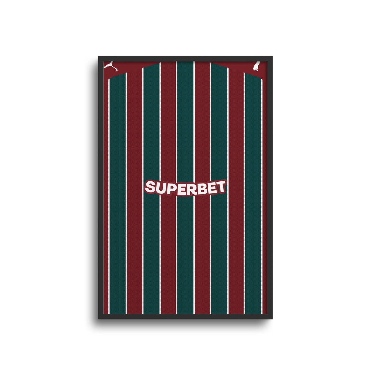 Print with the Fluminense 2026 Home football shirt design by RIPA Football