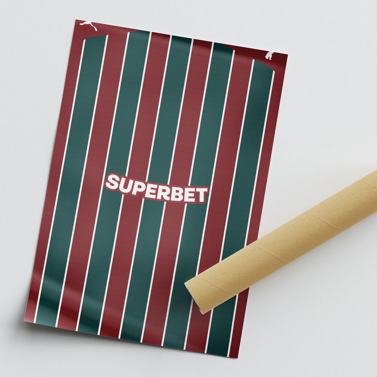 Print with the Fluminense 2026 Home football shirt design by RIPA Football
