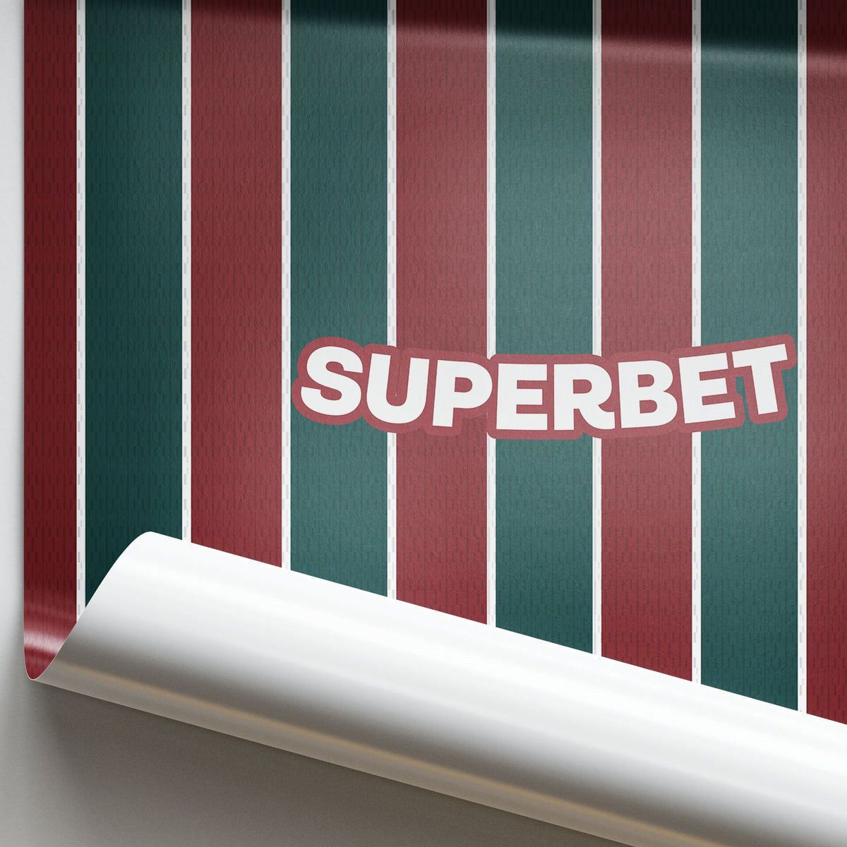Print with the Fluminense 2026 Home football shirt design by RIPA Football