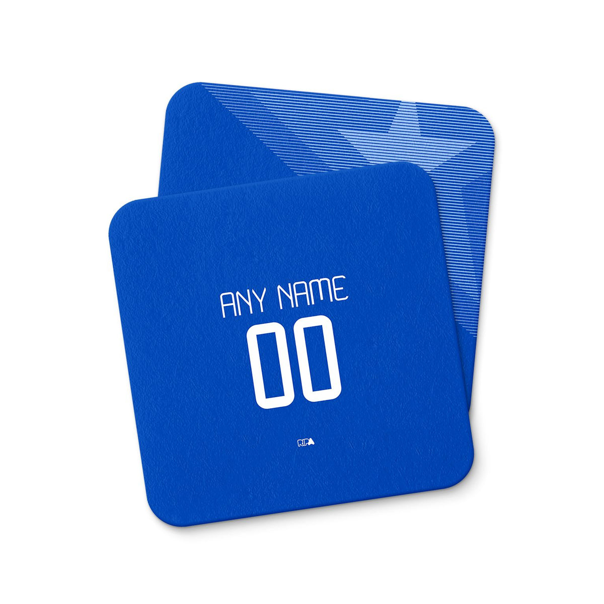 Coaster with the Juventus 2014-15 Away football shirt design by RIPA Football