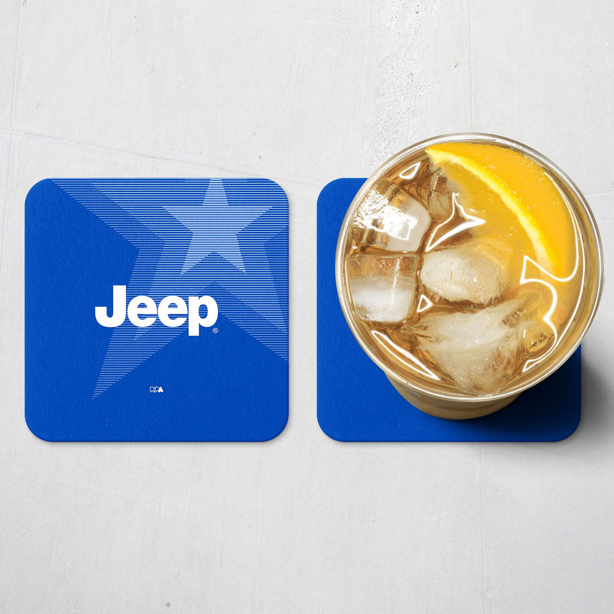 Coaster with the Juventus 2014-15 Away football shirt design by RIPA Football