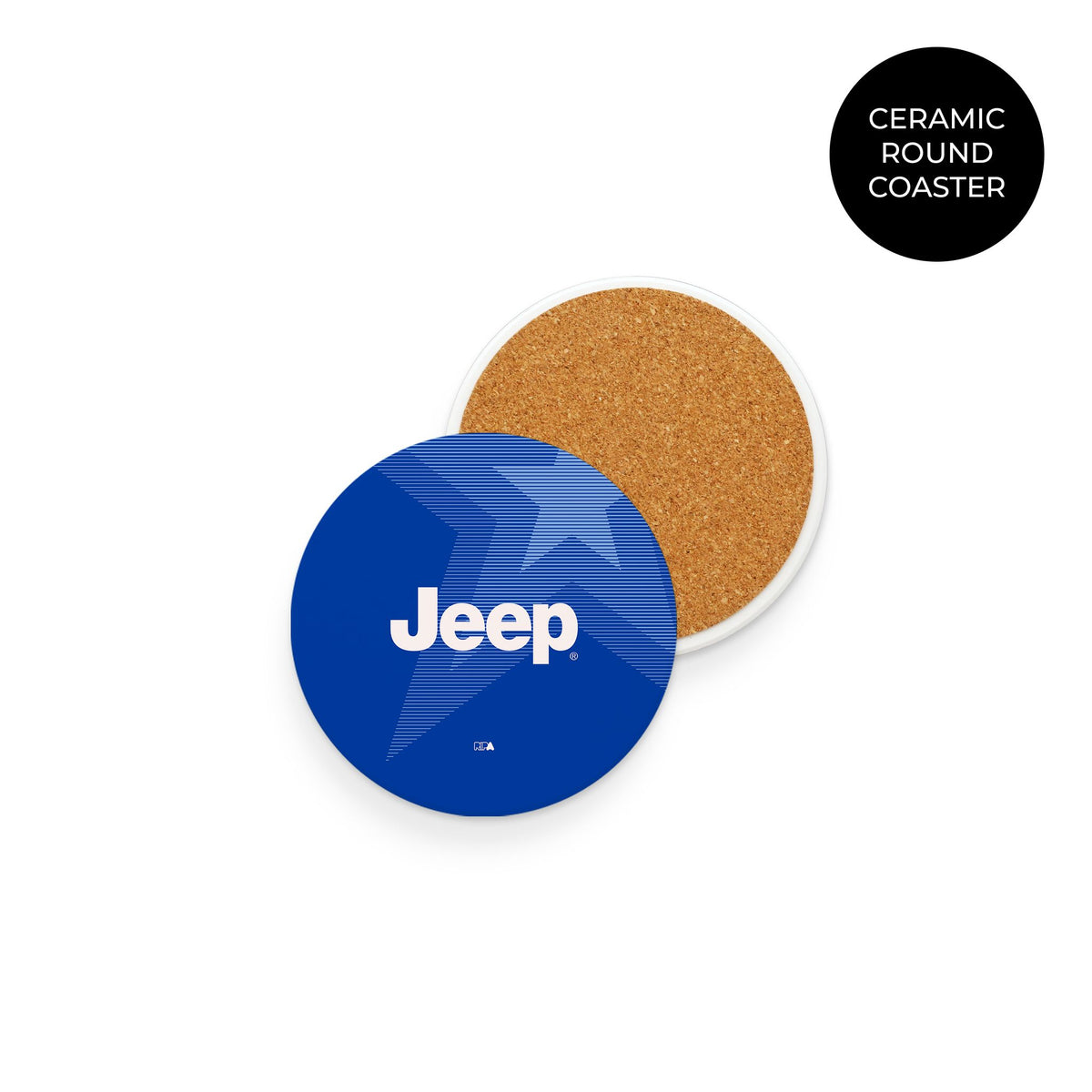 Coaster with the Juventus 2014-15 Away football shirt design by RIPA Football