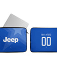 Laptop sleeve with the Juventus 2014-15 Away football shirt design by RIPA Football