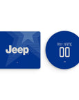 Mouse pad with the Juventus 2014-15 Away football shirt design by RIPA Football
