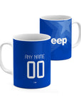 Mug with the Juventus 2014-15 Away football shirt design by RIPA Football