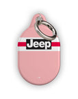 AirTag holder with the Juventus 2015-16 Away football shirt design by RIPA Football