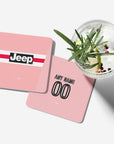 Coaster with the Juventus 2015-16 Away football shirt design by RIPA Football