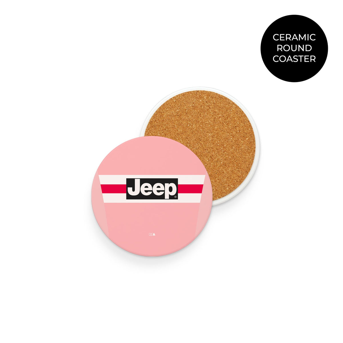 Coaster with the Juventus 2015-16 Away football shirt design by RIPA Football