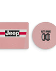 Mouse pad with the Juventus 2015-16 Away football shirt design by RIPA Football