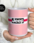 Mug with the Juventus 2015-16 Away football shirt design by RIPA Football