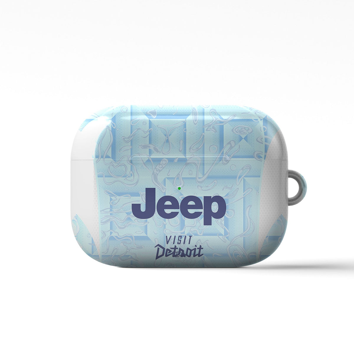 AirPods case with the Juventus 2025-26 Away football shirt design by RIPA Football